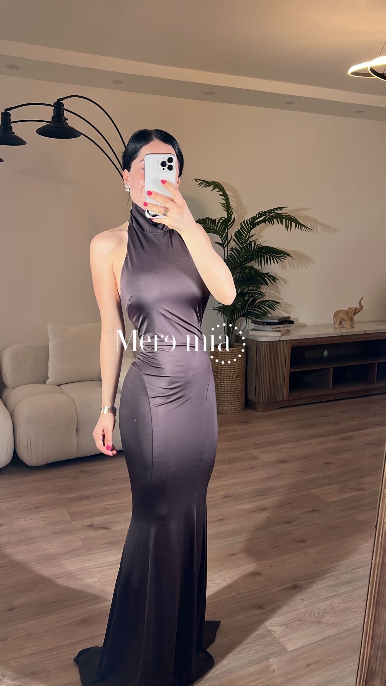 Vastido obs cuello olan