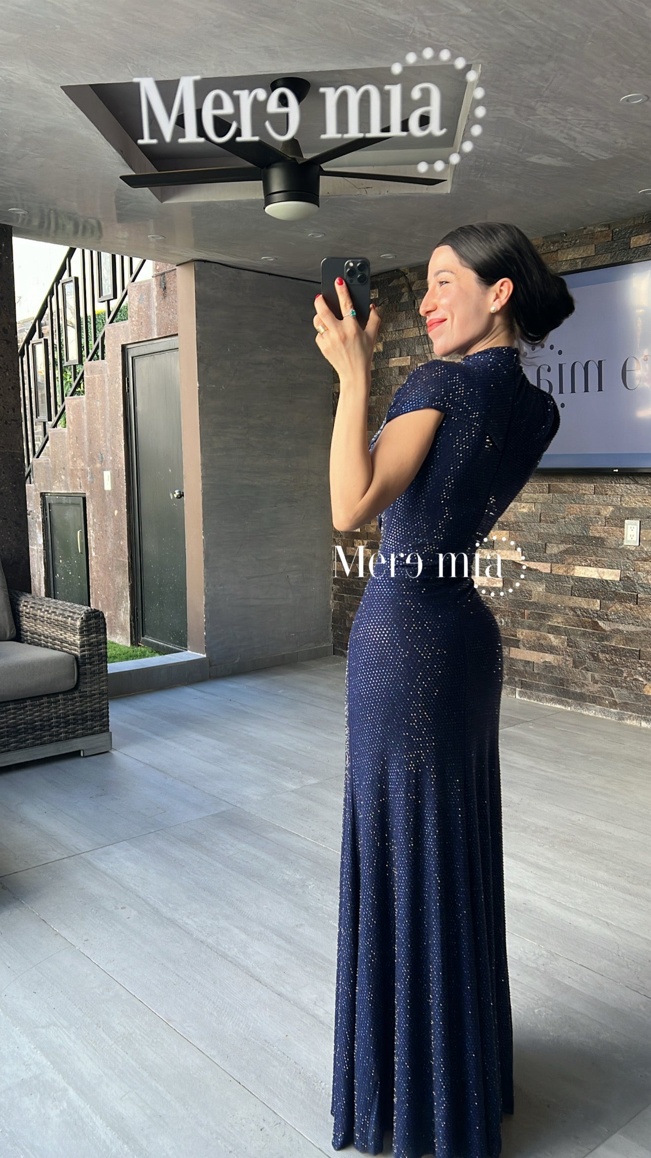 Vestido puntos hoyo mc