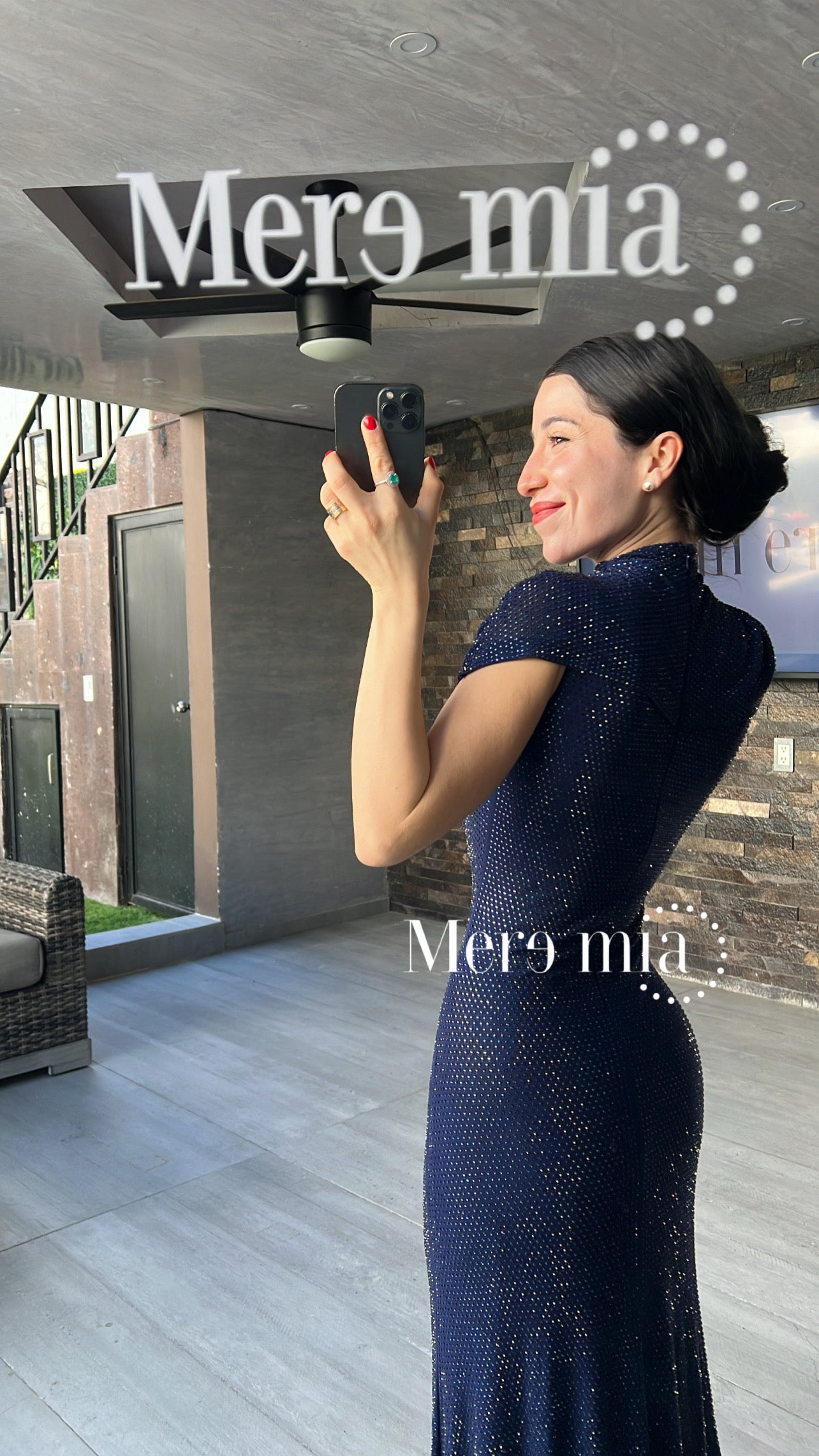 Vestido puntos hoyo mc