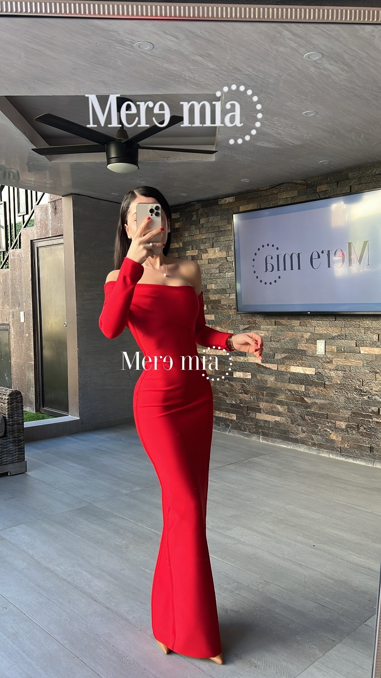 Vestido ml homb liso