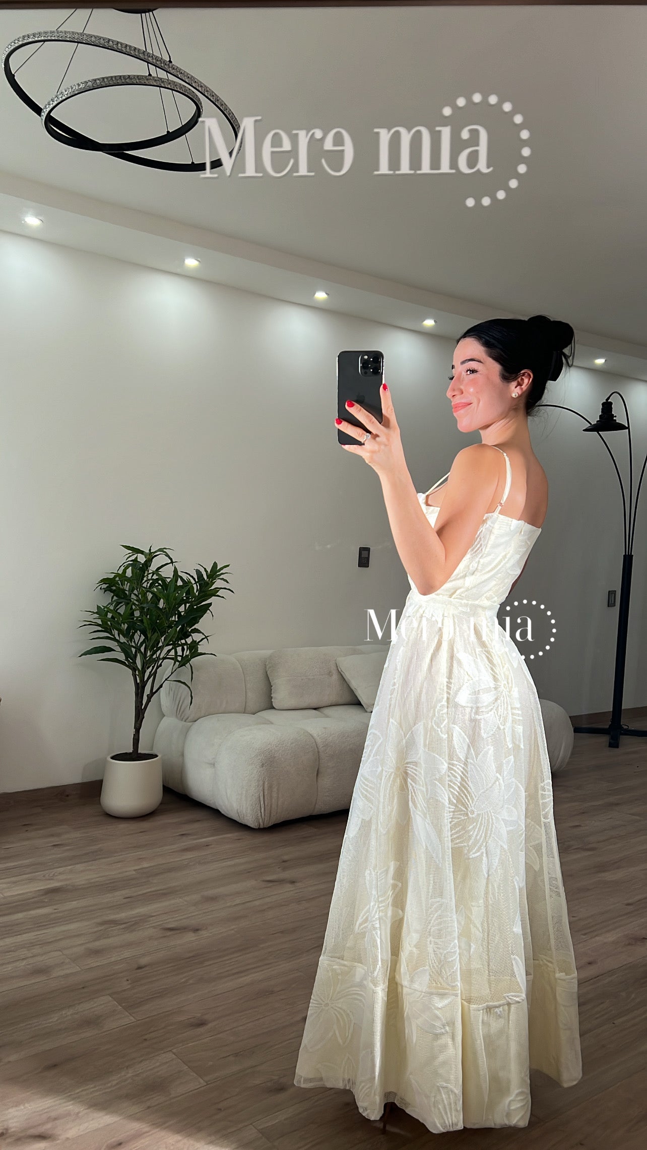 Vestido flores estampado