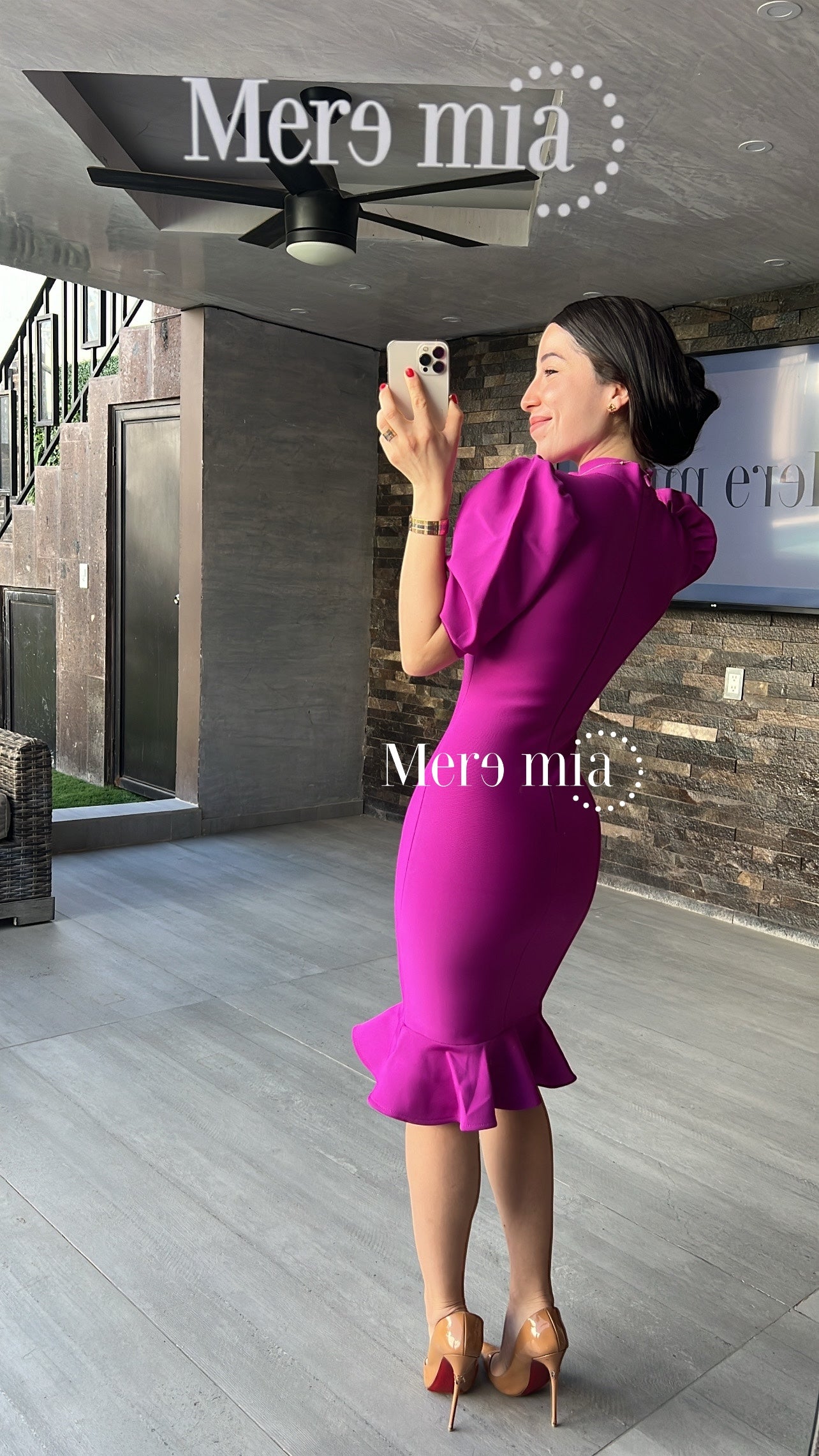 Vestido bugambilia mc