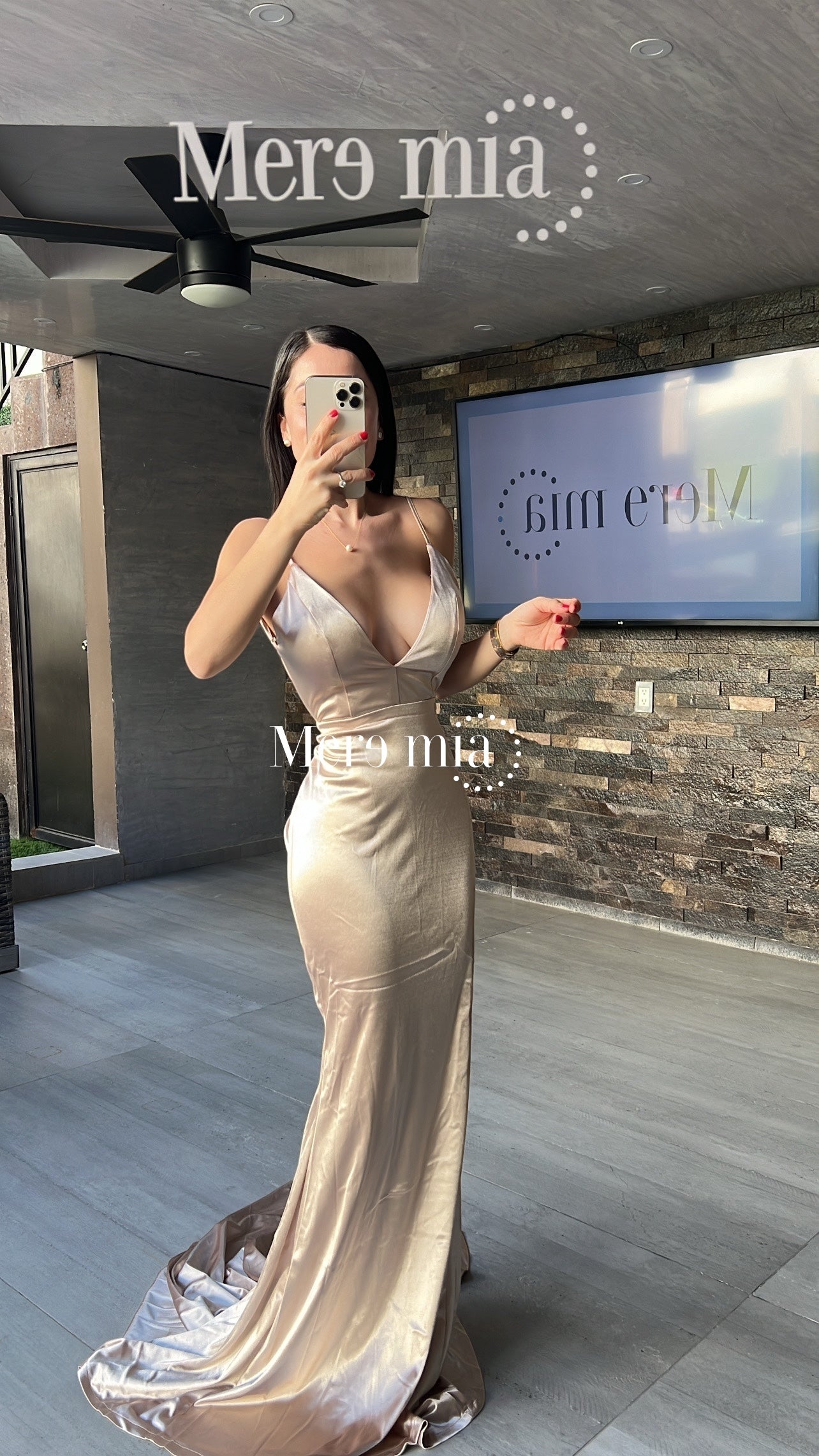 Vestid nude espalda sat