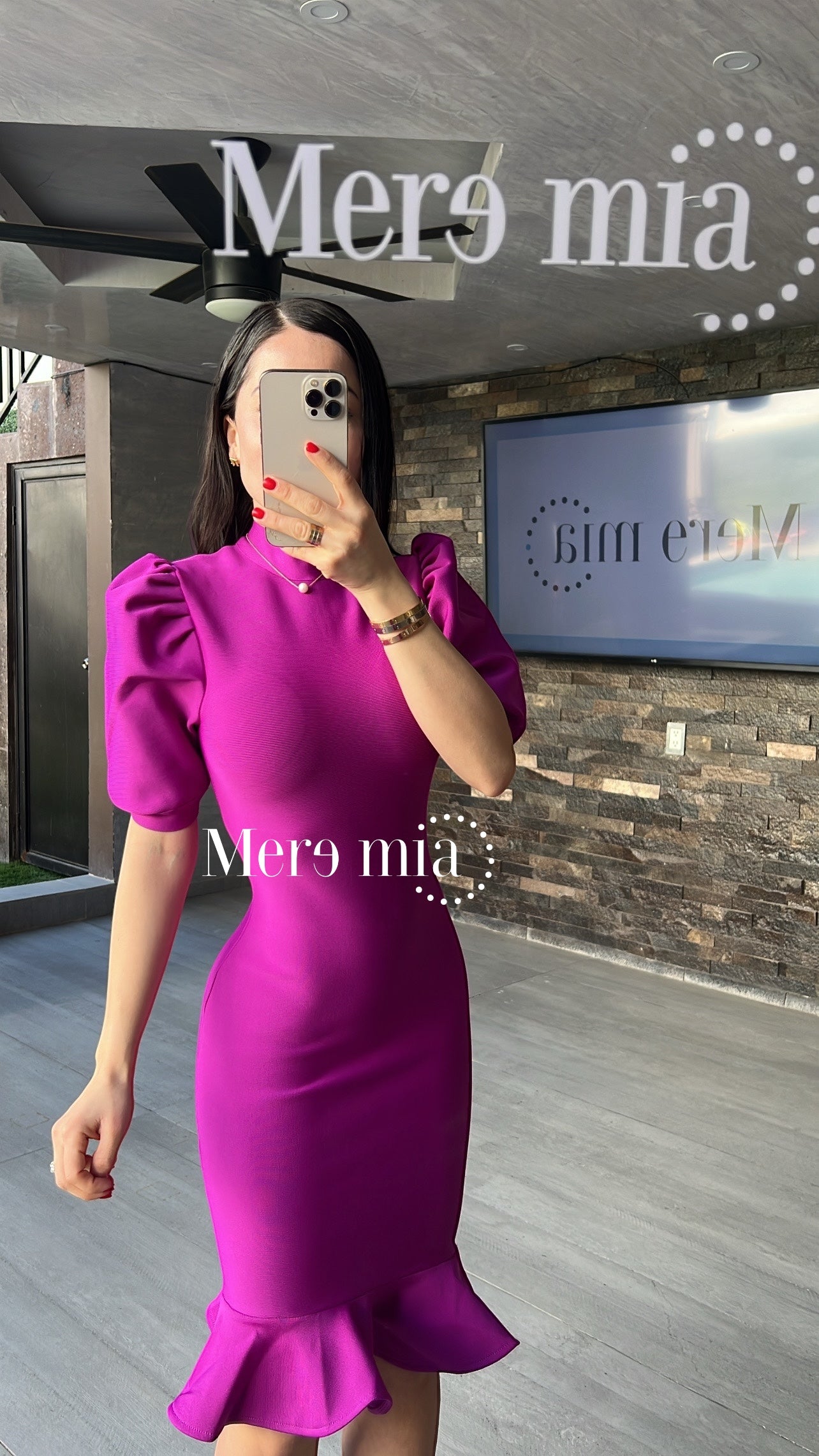 Vestido bugambilia mc