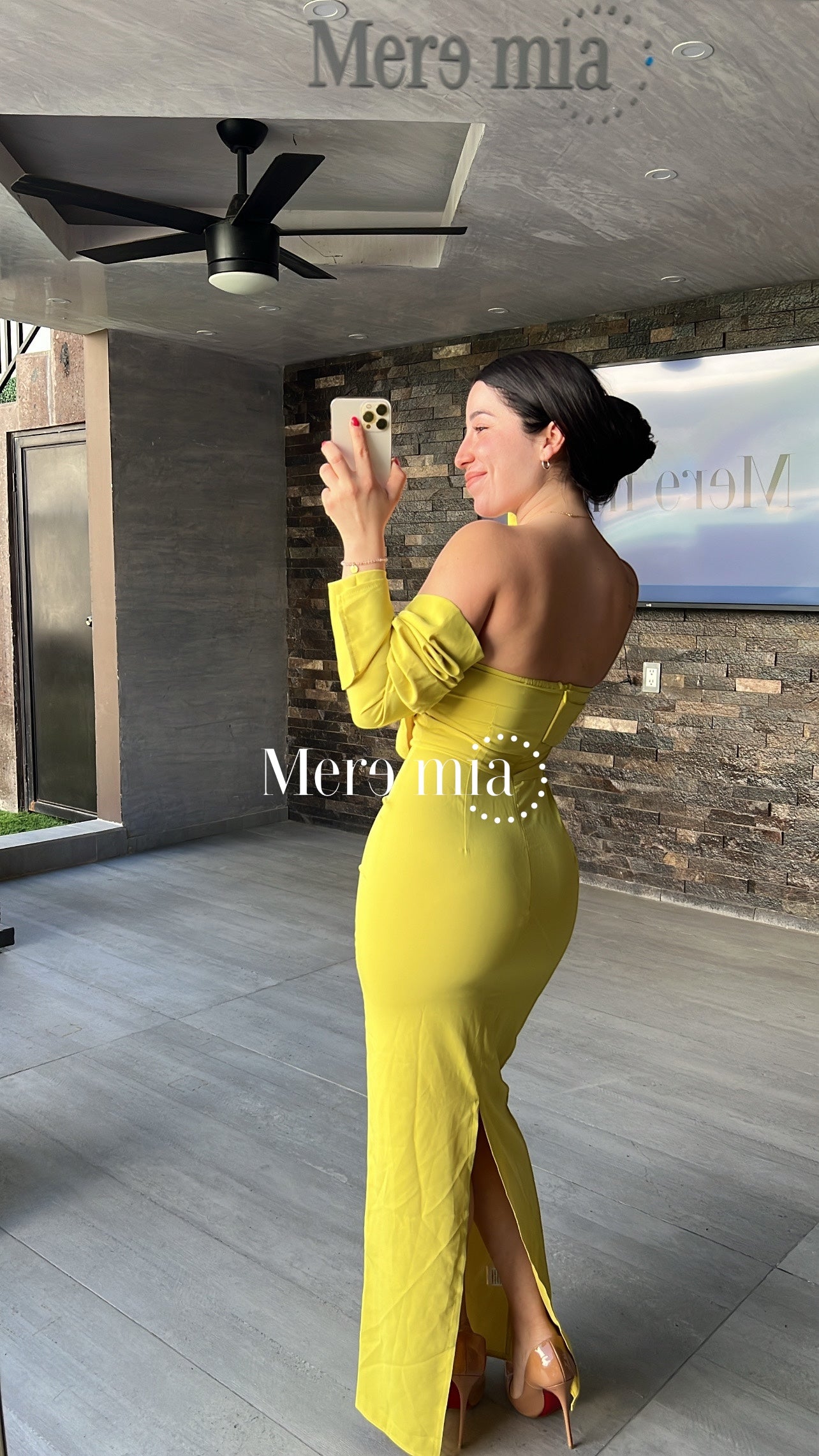 Vestido verde stretch ml