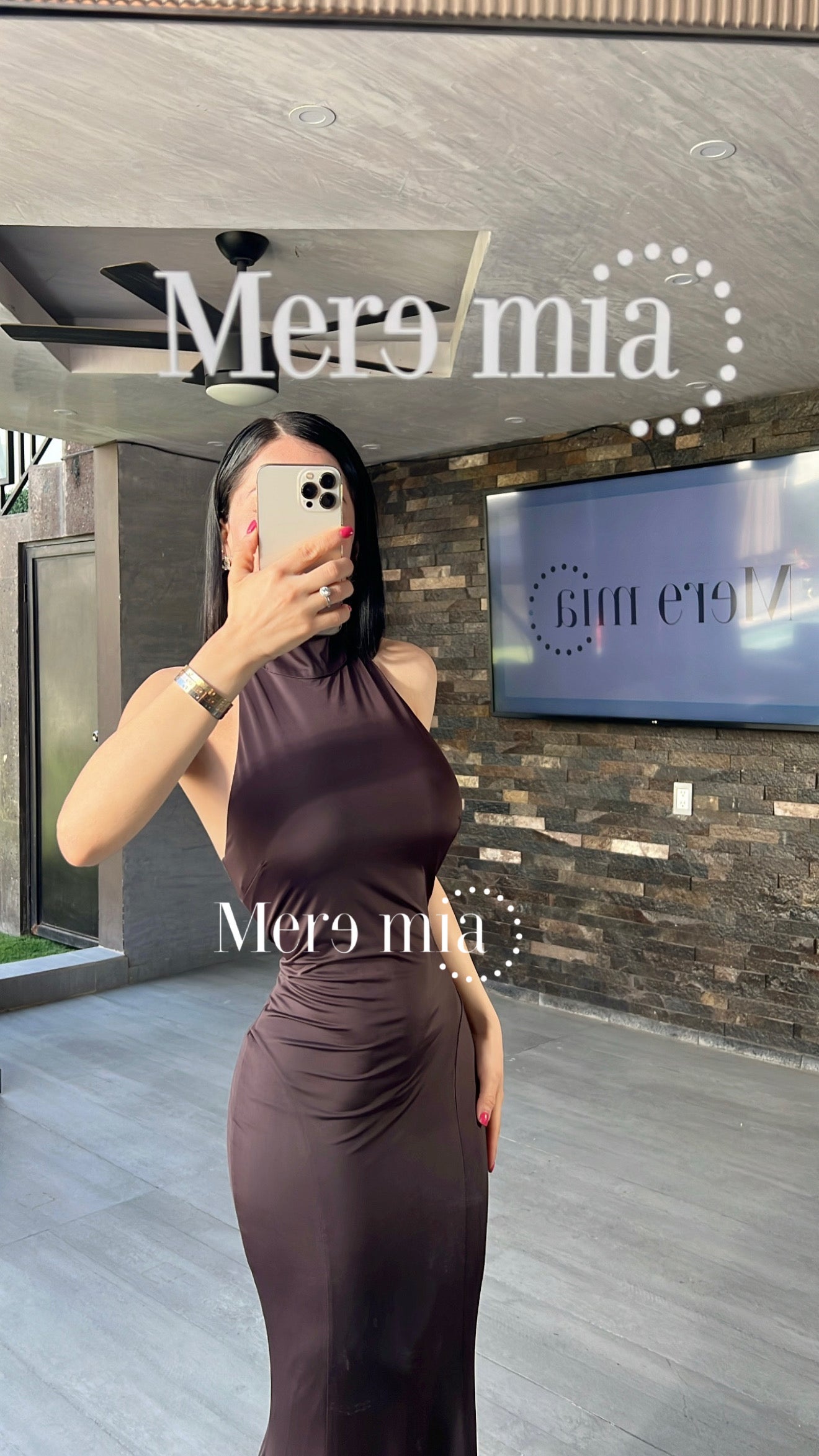 Vastido obs cuello olan