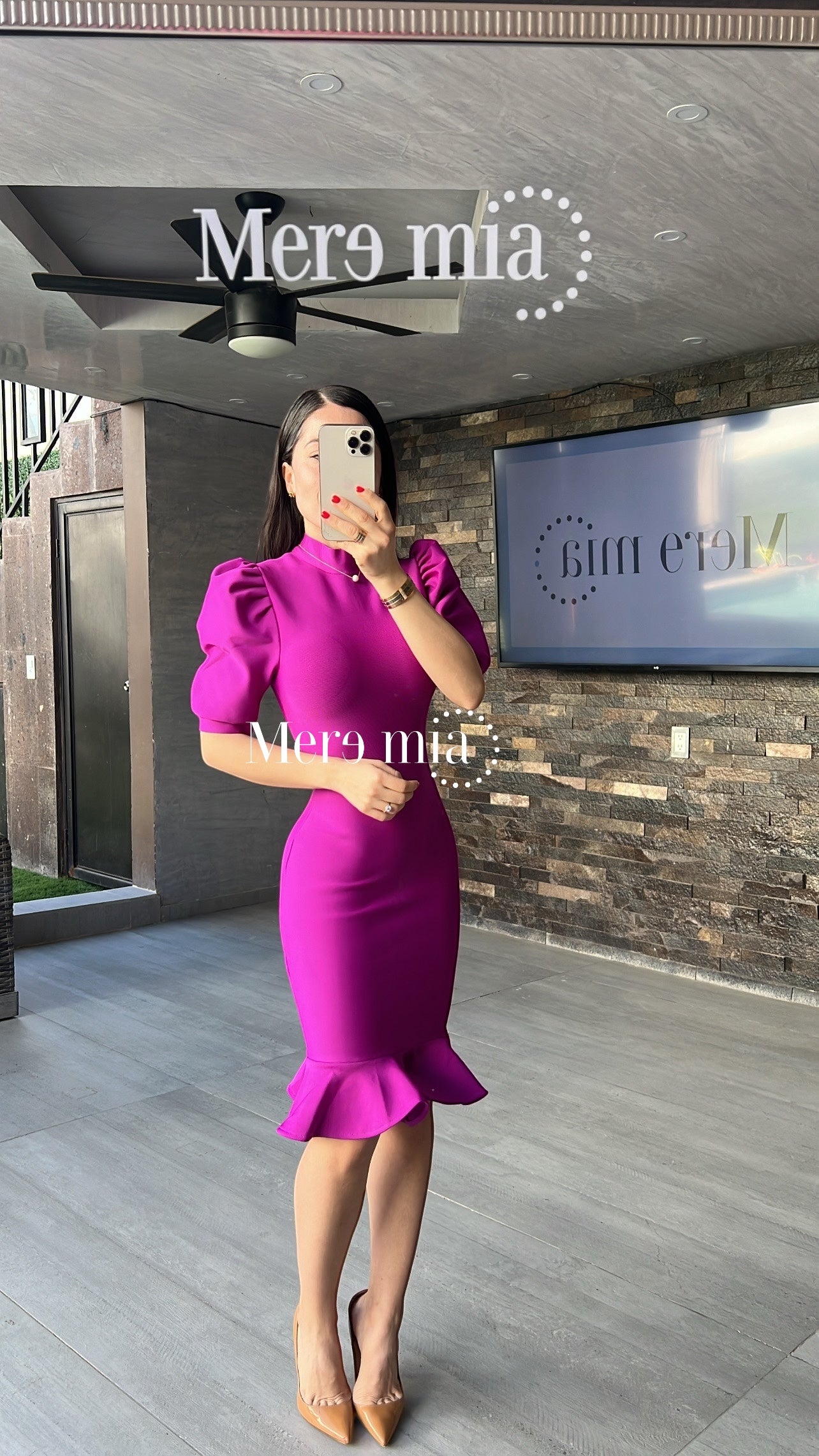 Vestido bugambilia mc