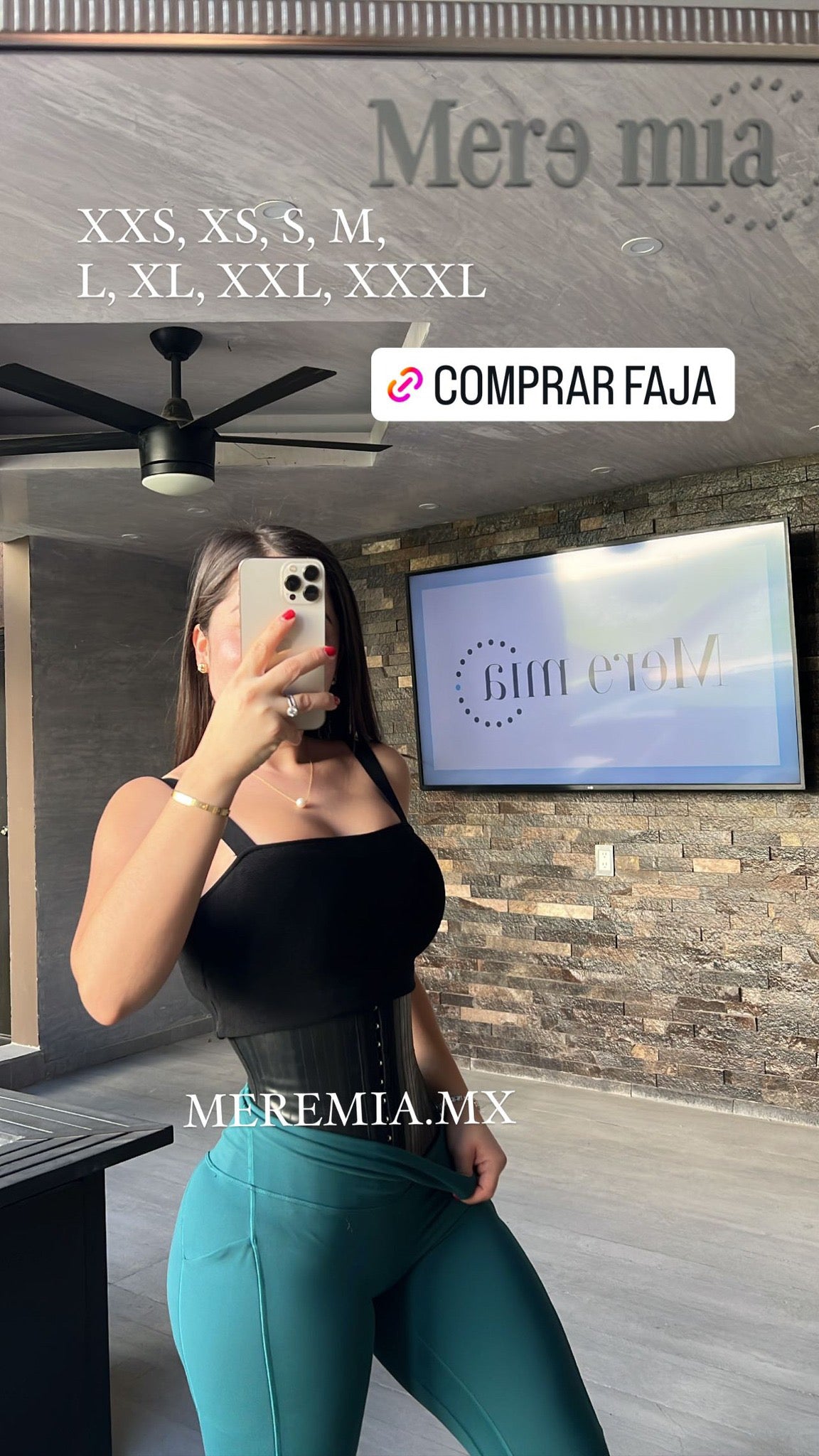 Faja latex 25cm