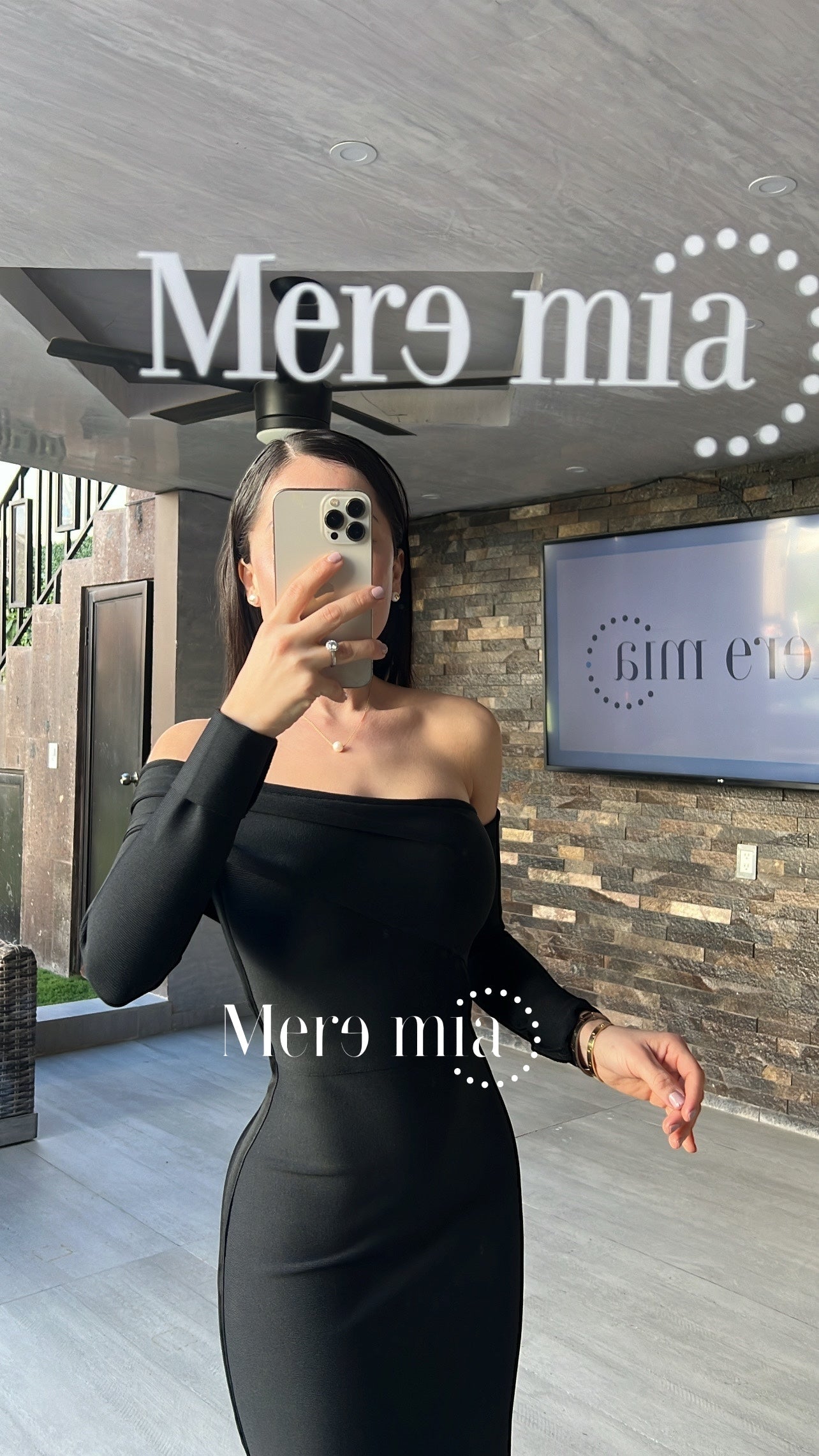 Vestido ml homb liso