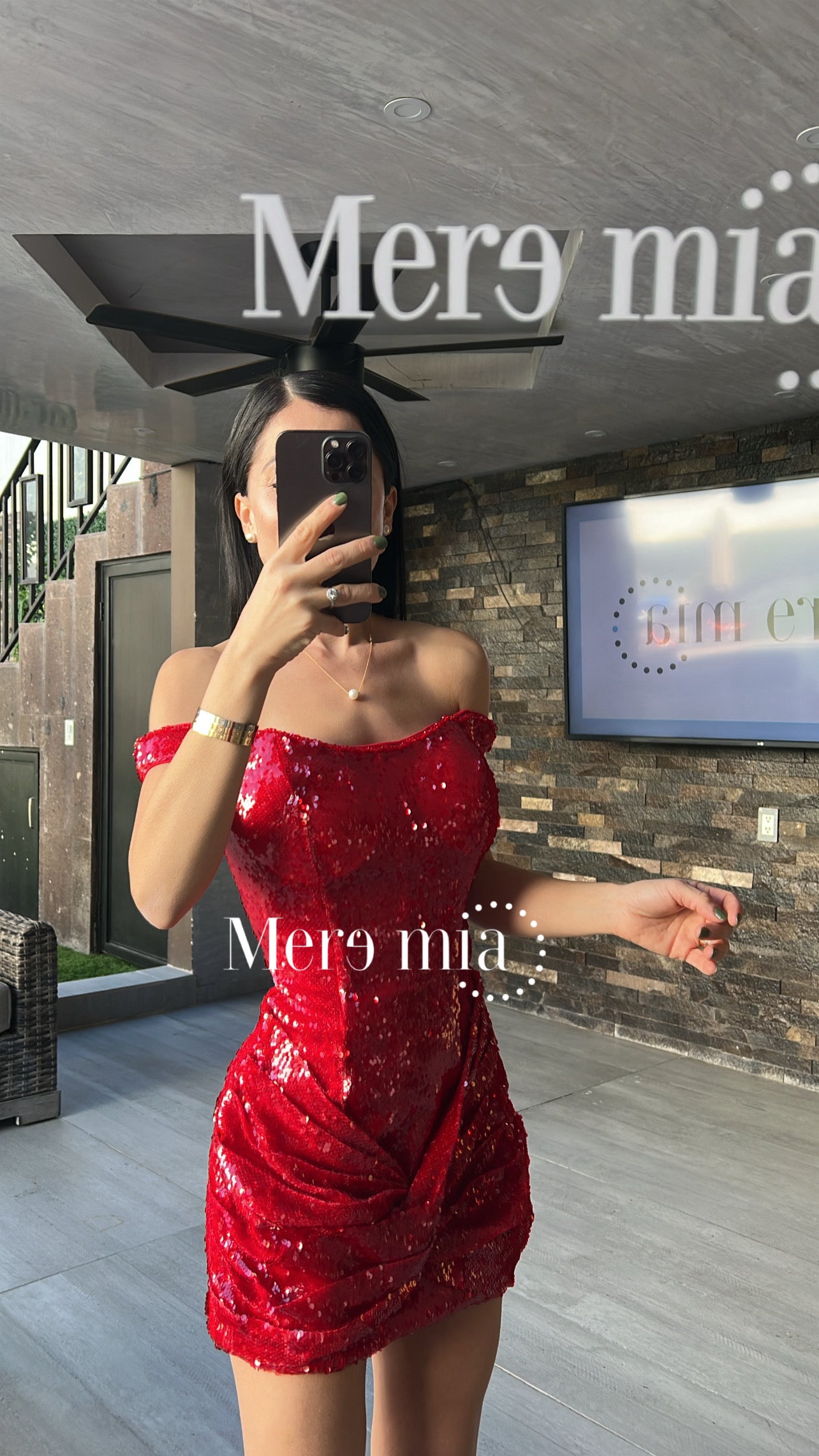 Vestido rojo lent nudo