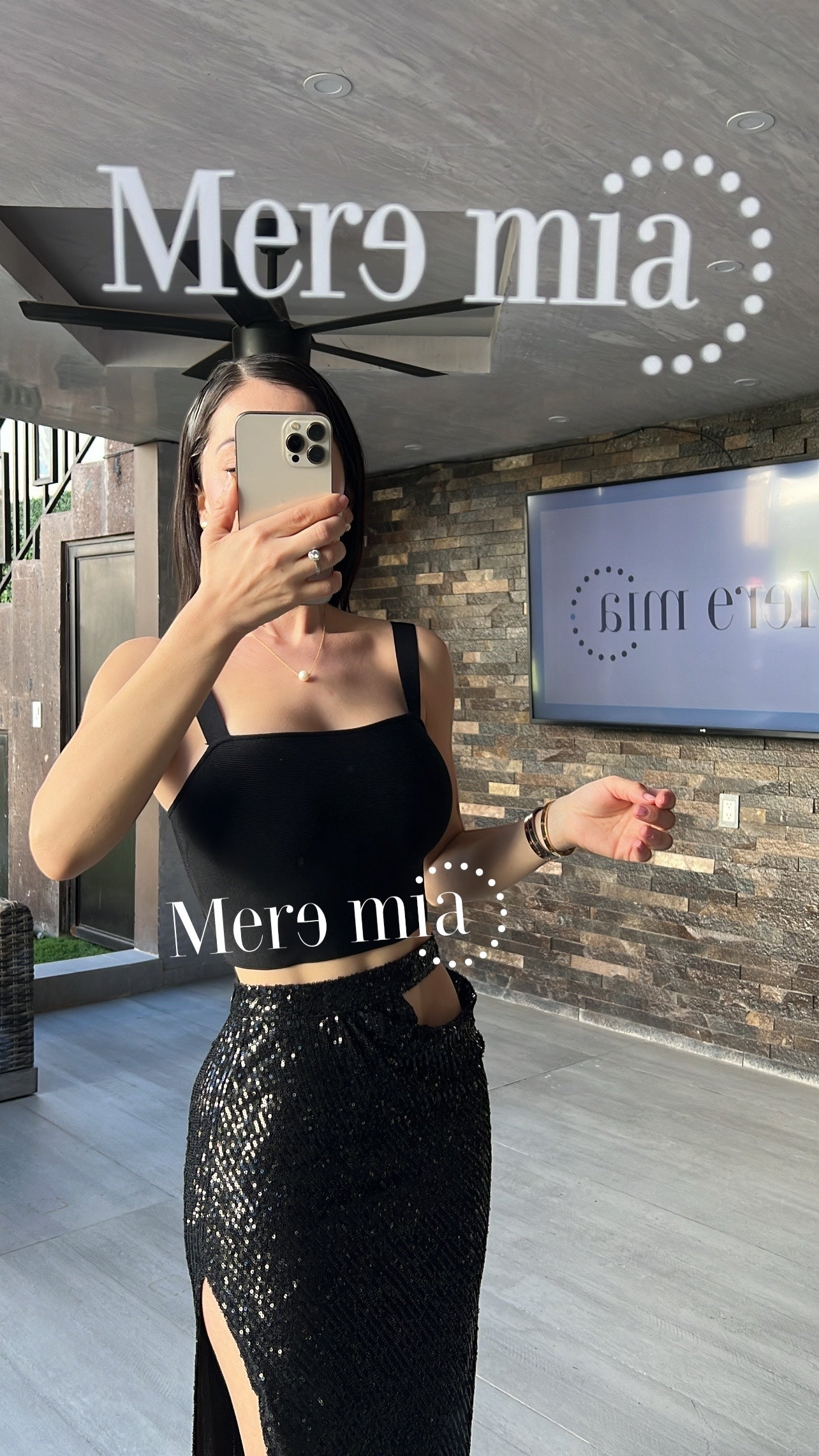 Conjunto negro lent strapp