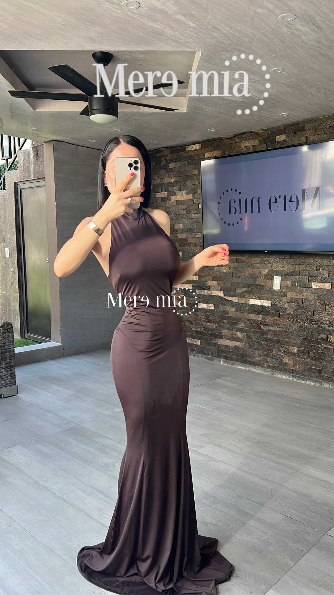 Vastido obs cuello olan