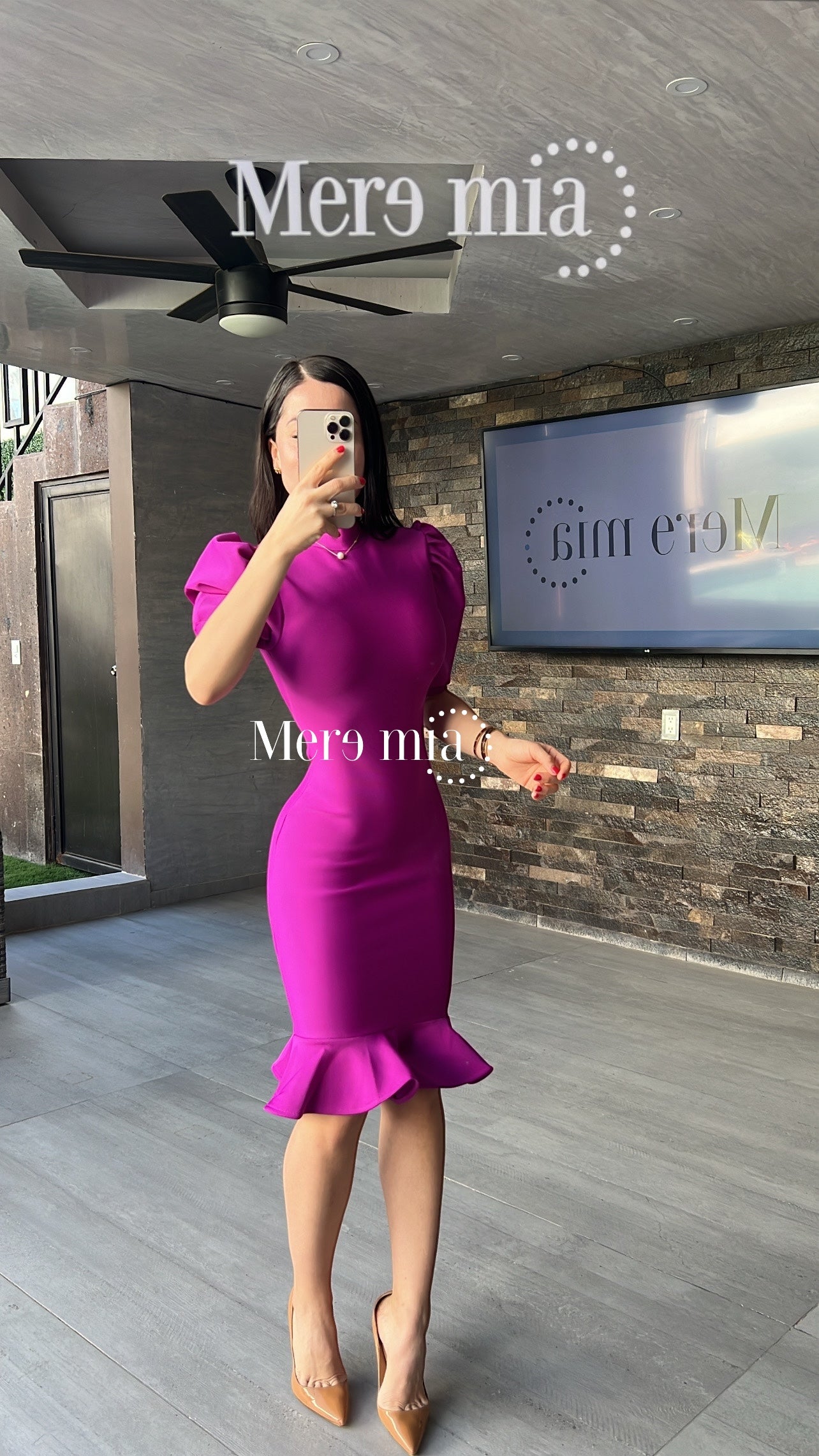 Vestido bugambilia mc