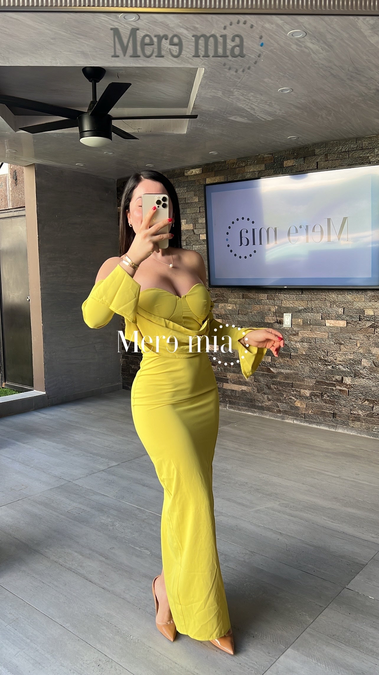 Vestido verde stretch ml