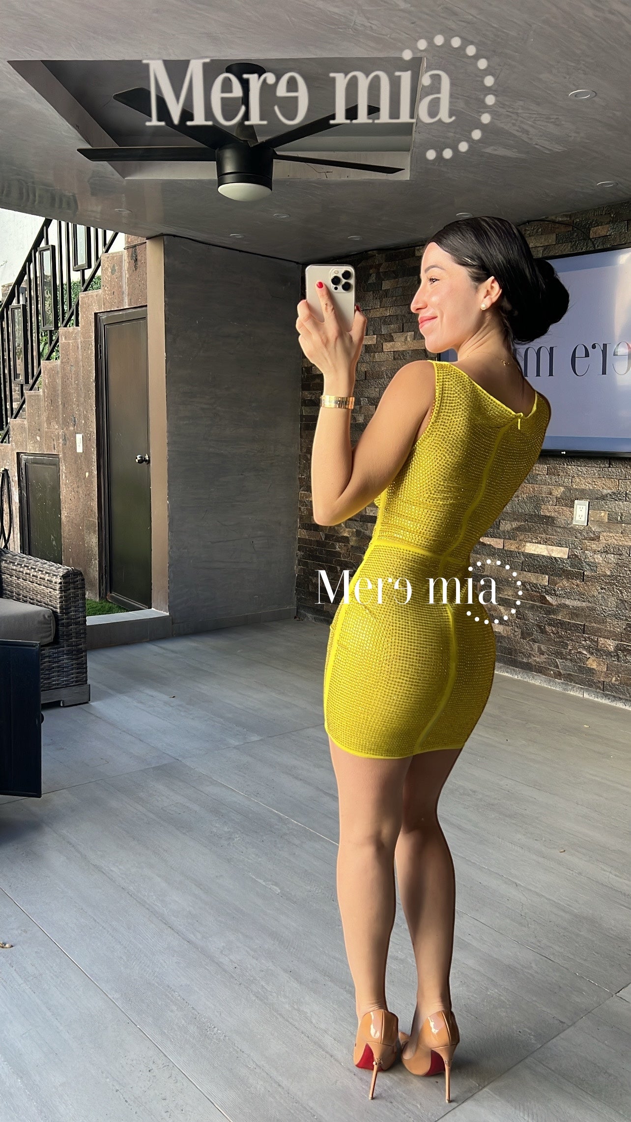 Vestido puntos flores most