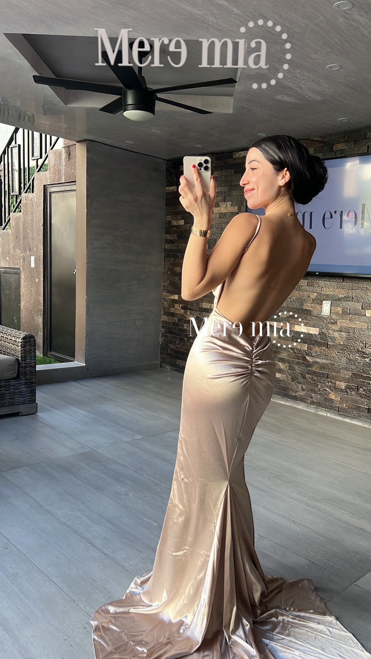 Vestid nude espalda sat