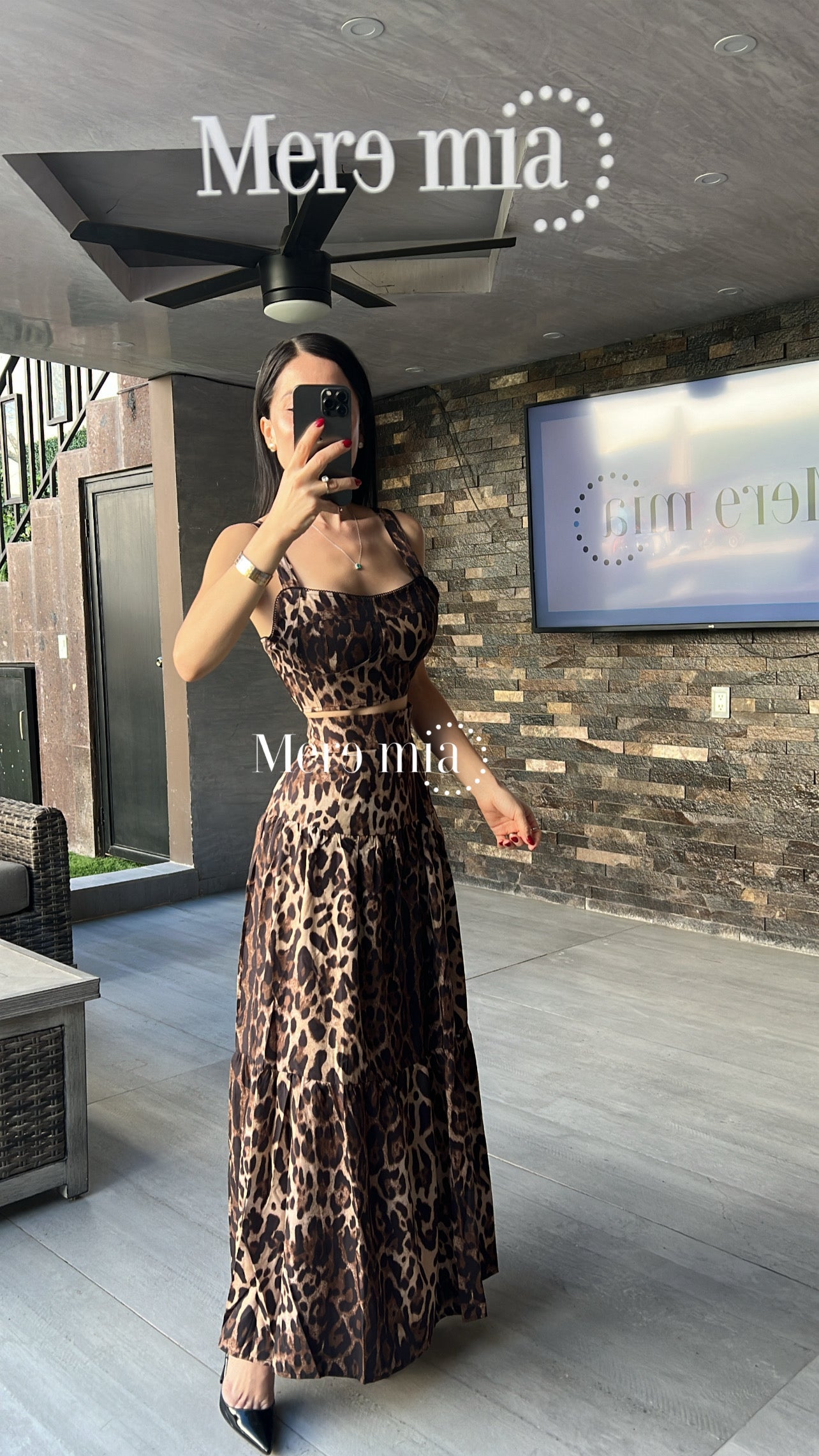 Conjunto animal print