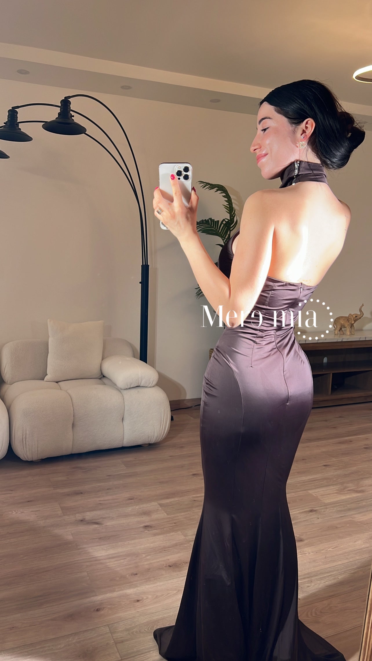 Vastido obs cuello olan