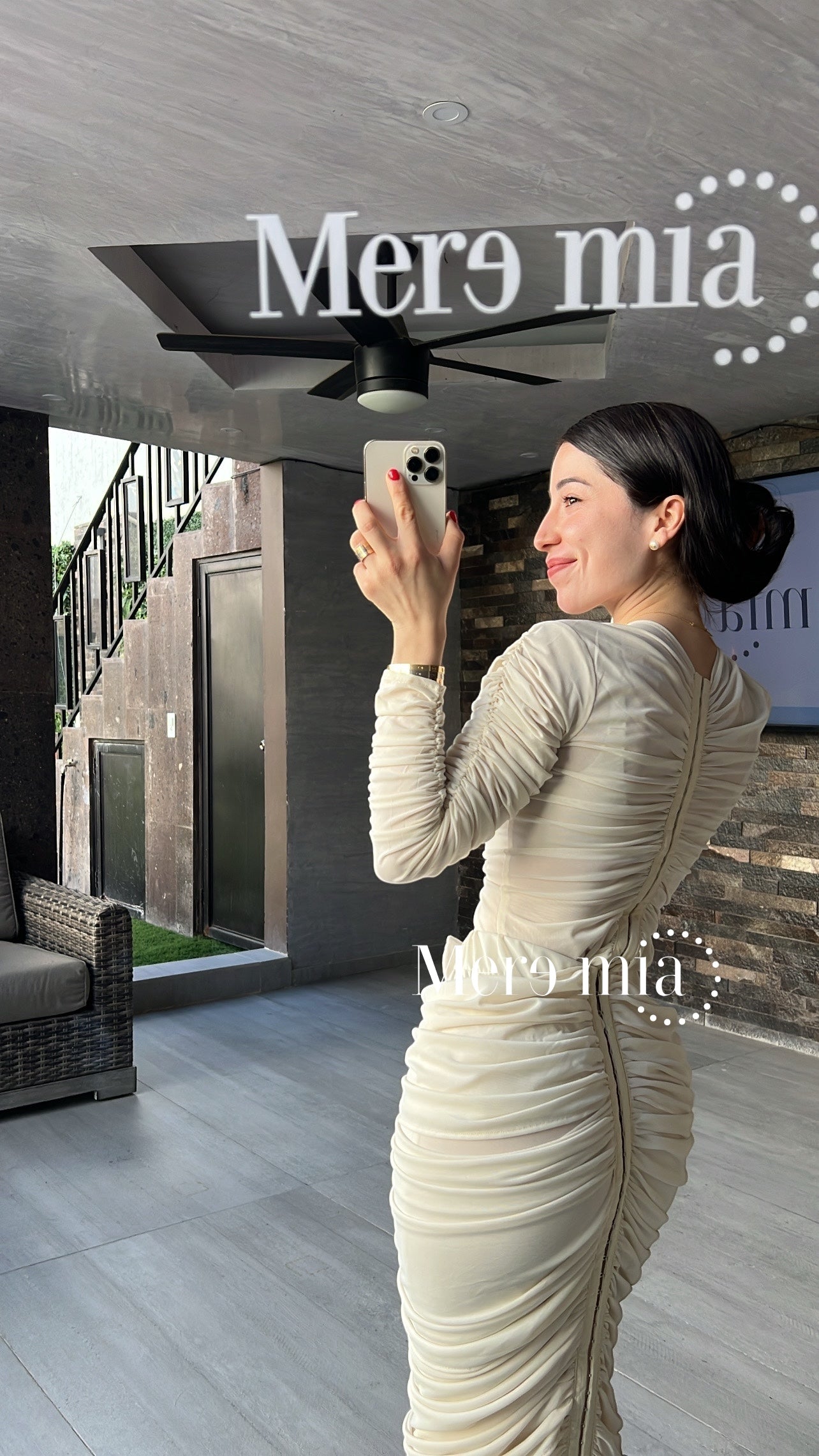 Vestido plisado flores ml