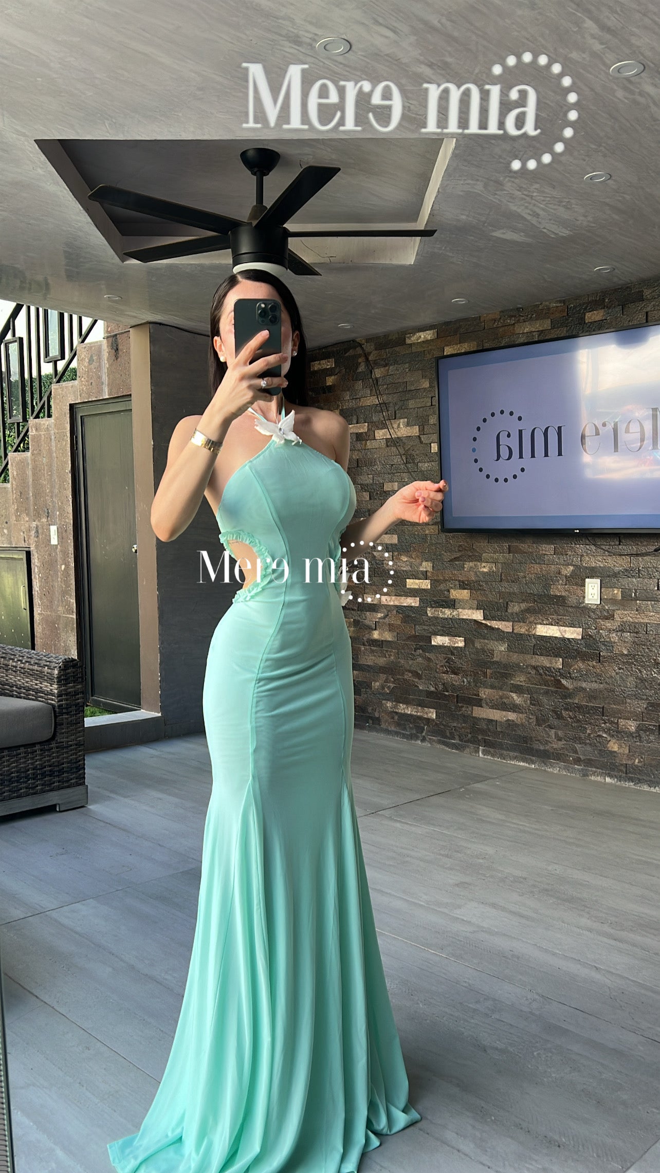 Vestido mariposa