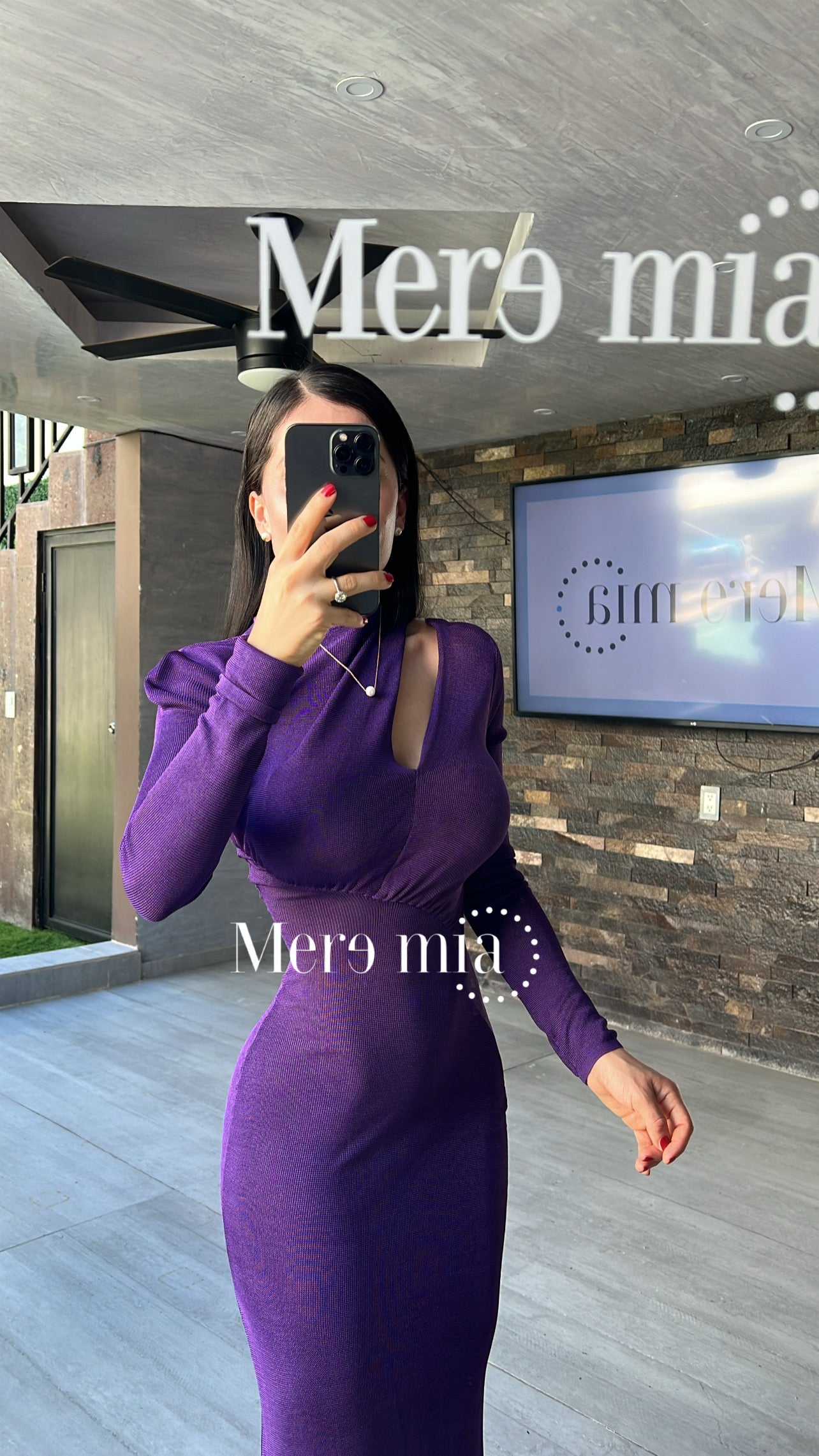 Vestido uva ml abert