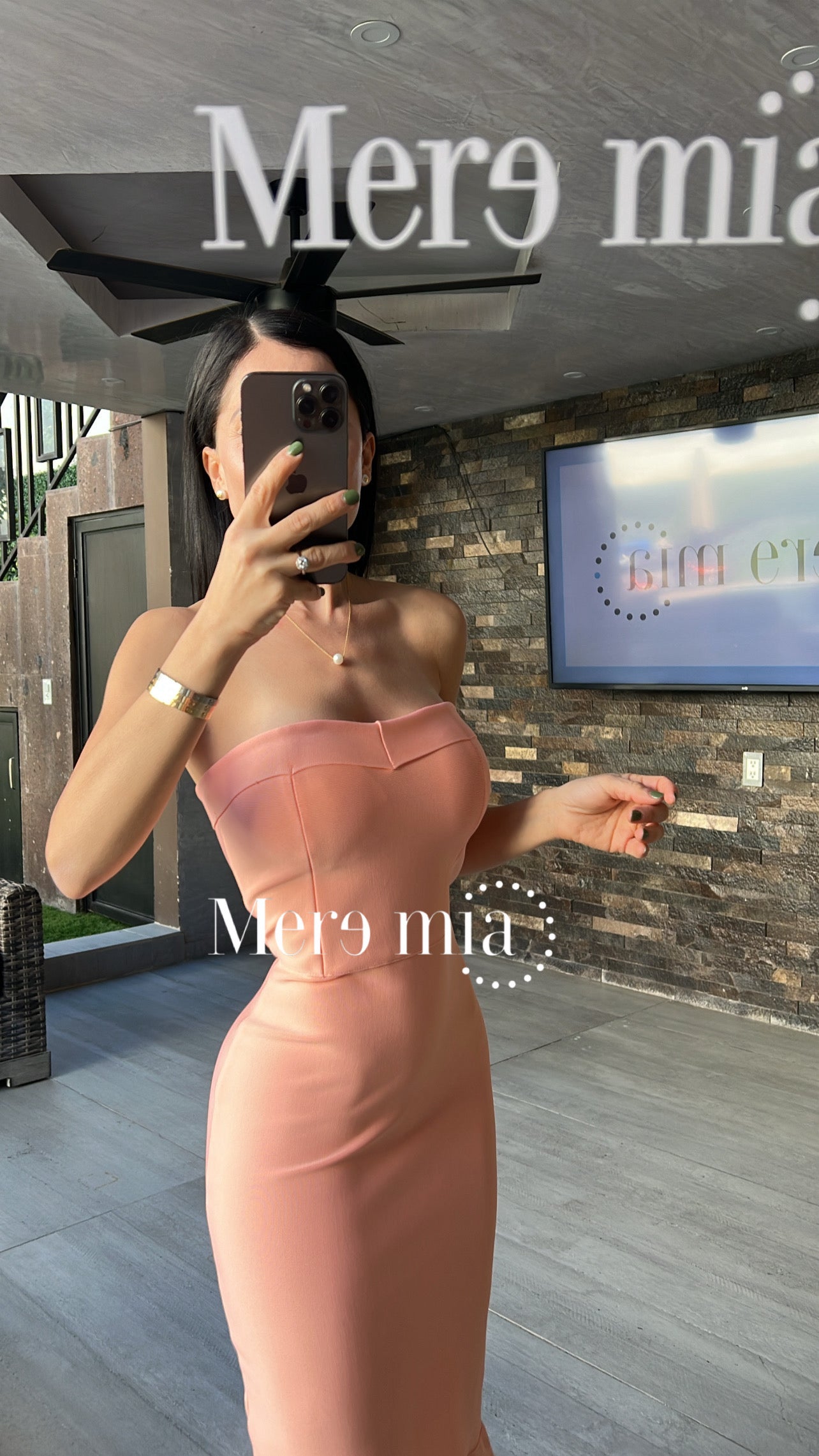 Vestido melon olan ab