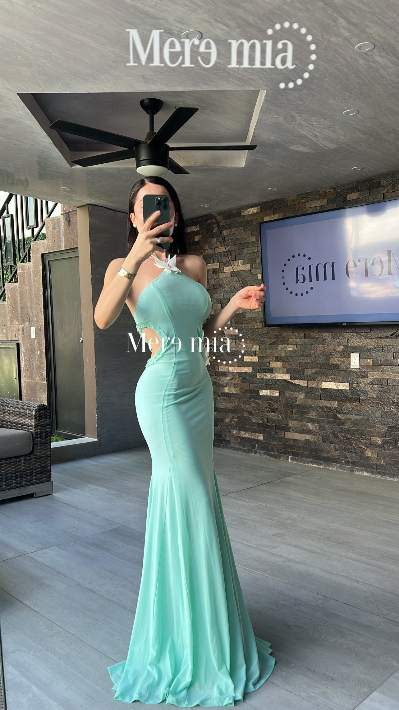 Vestido mariposa